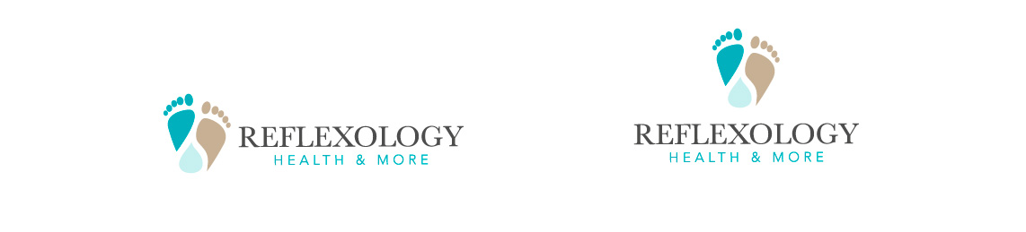 Reflexology Health and More Logo Branding Design
