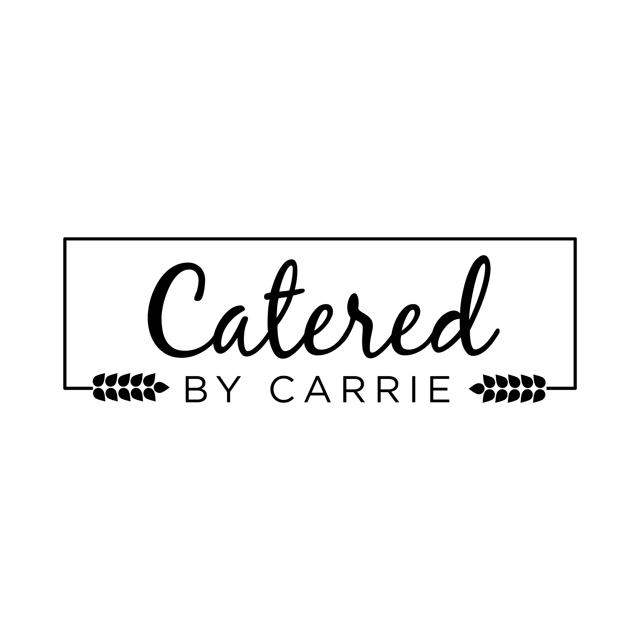 Catered By Carrie Logo Design