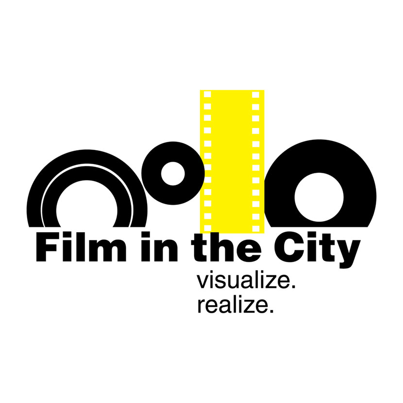 Film In The City Visualize Realize Logo Design