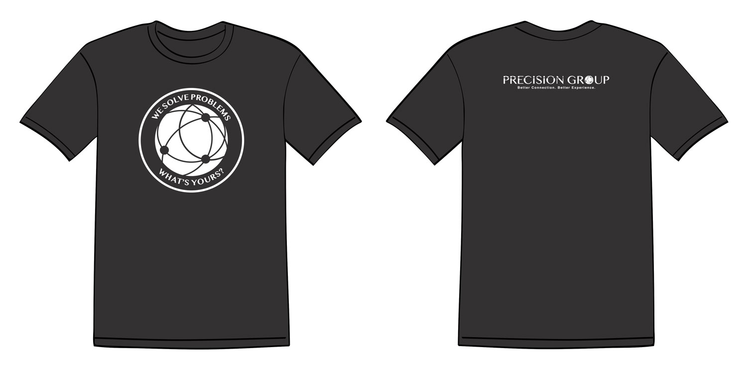 Precision Group T Shirt Design Print Design Monarkk Studio