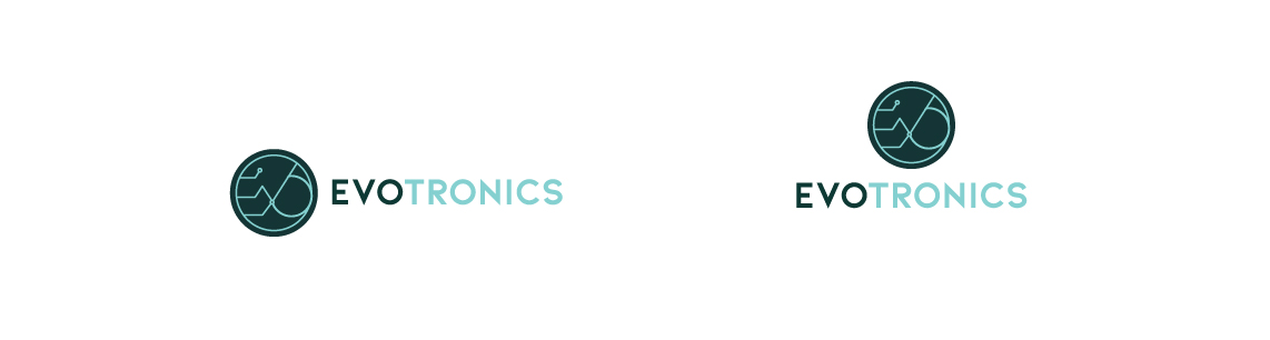 Evotronics Inc Branding Logo Design