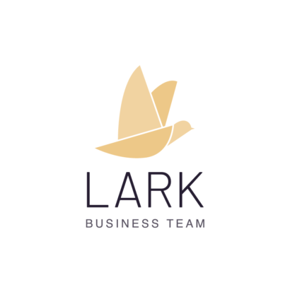 Lark Business Team Logo Design