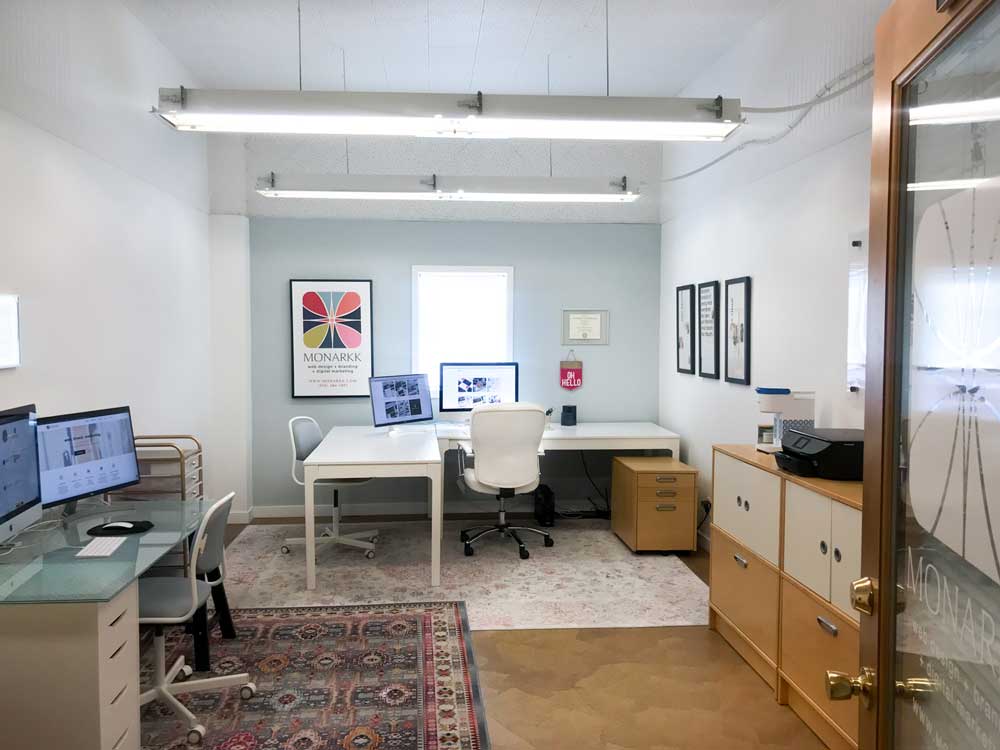 Monarkk Website Design Office Space in Downtown Prior Lake Minnesota