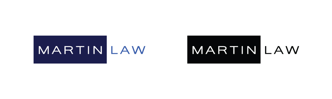 Martin Law Logo Color Variations