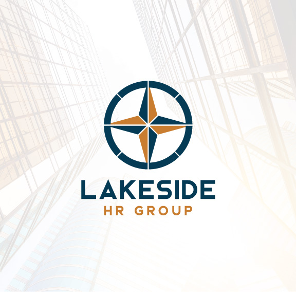 Lakeside HR Group 2 Color Logo Blue and Orange