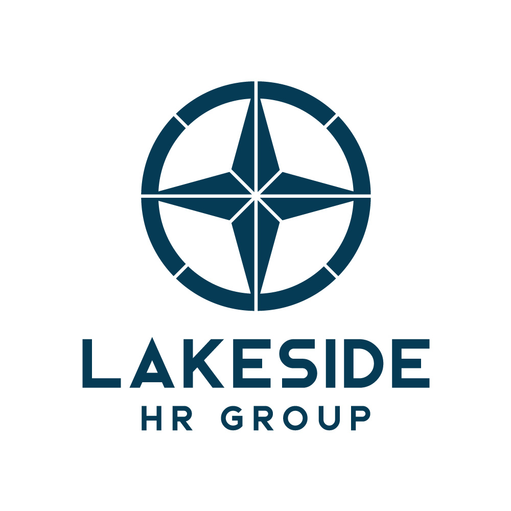 Lakeside HR Group Solid Blue Navigation Logo